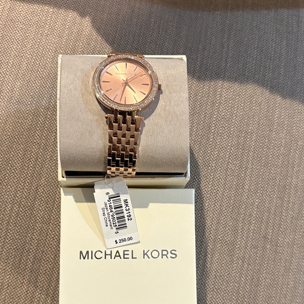 Michael Kors Rose Gold Tone Watch